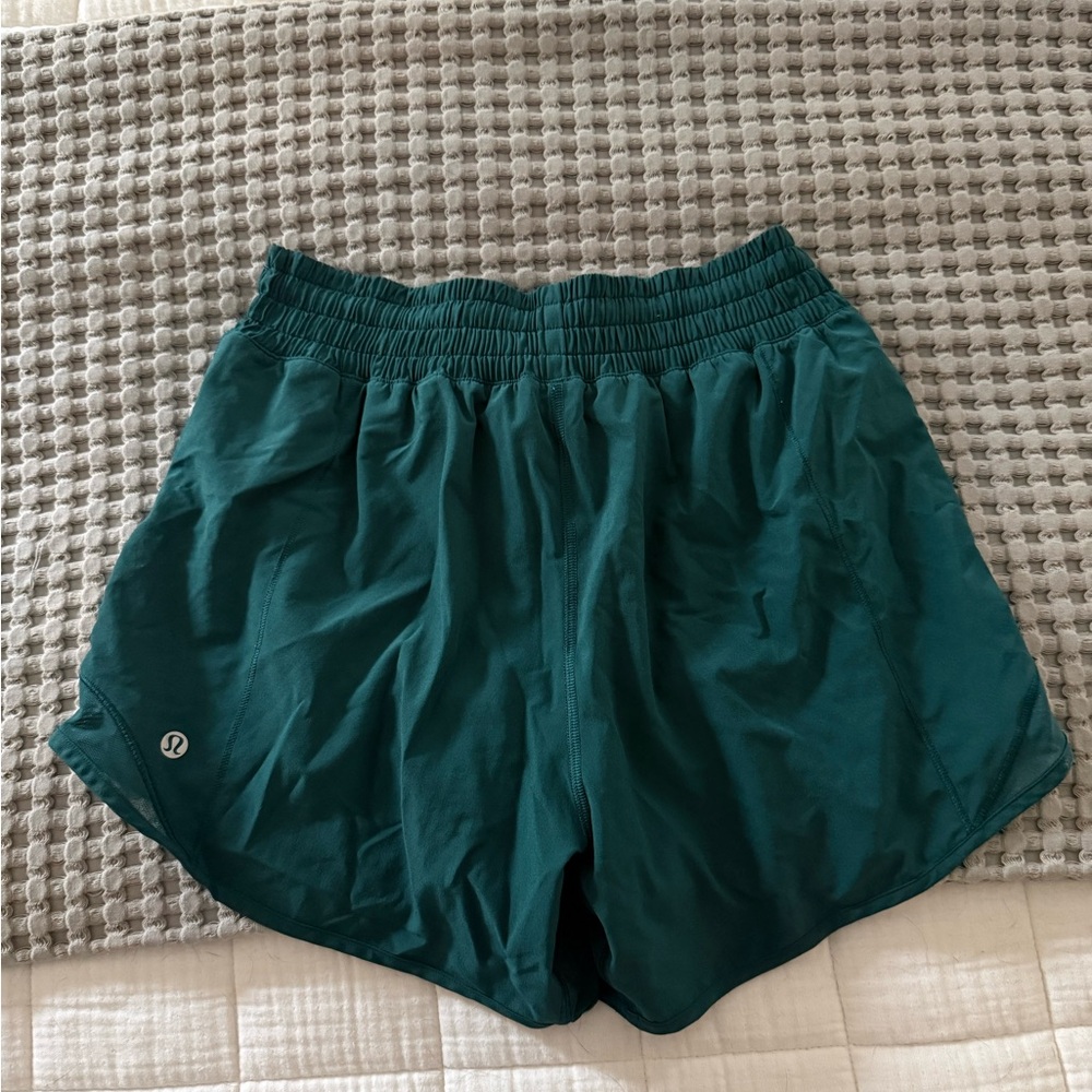 lululemon athletica teal Athletic Shorts - Picture 2 of 4